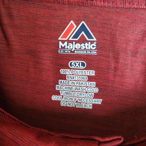 Arizona Diamondbacks Mens Size 5XL Majestic Polo Shirt $55 NEW - Picture 9 of 9